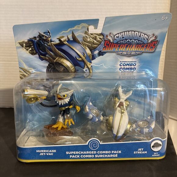 Hurricane Jet-Vac & Jet Stream Combo Pack - Skylanders SuperChargers NEW NIP - Picture 1 of 9